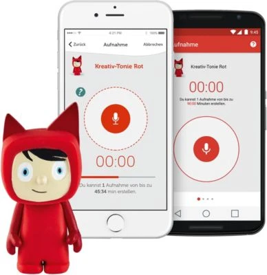 Tonies Kreativ-Tonie, Rot 4 Tonies Kreativ-Tonie, Rot – Bild 2